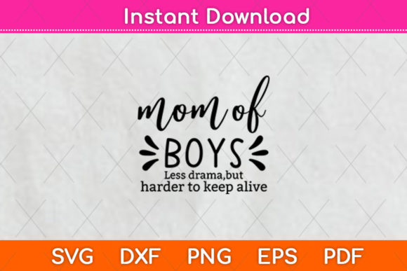 Mom of Boys Graphics for Real Crafts