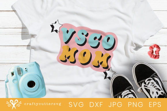 VSCO Mom Clipart: Modern Graphics for Crafts